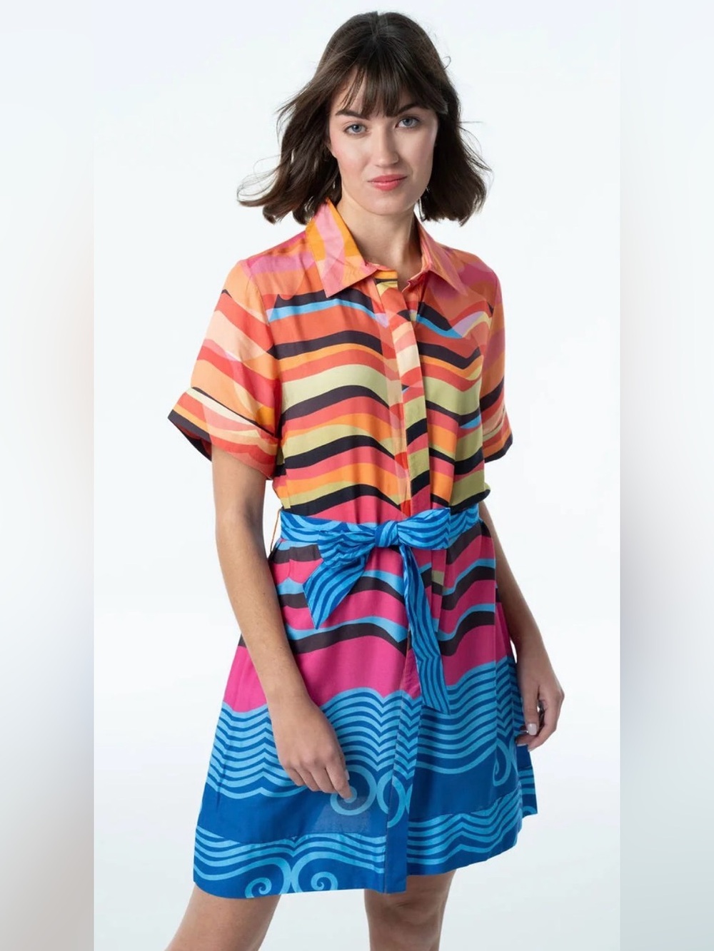 $180 Briton Court Elena Mini Dress